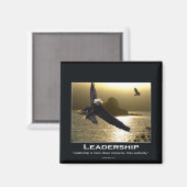 ハゲワシやる気を起こさせるギフト マグネット (正面/裏面)