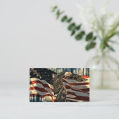 ハゲワシアメリカンフラグカントリーロード 名刺 (スタンド正面)