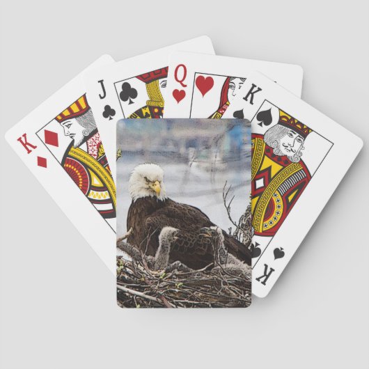 ハゲワシワシ トランプ (裏面)