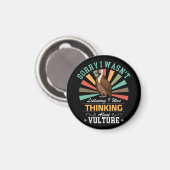 ハゲワシ好き私は薄聞くなかった残念 マグネット (正面/裏面)