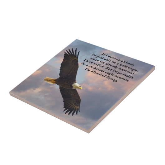 ハゲワシ引用文 タイル (側面)