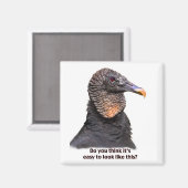 ハゲワシ磁石 マグネット (正面/裏面)