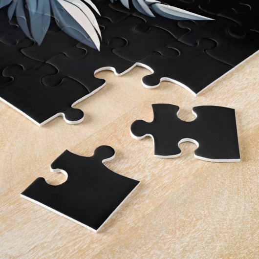 ハゲワシ野生動物 ジグソーパズル (側面)