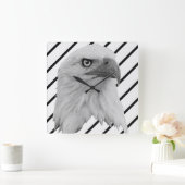 ハゲワシ顔油、 スクエア壁時計 (ホーム)