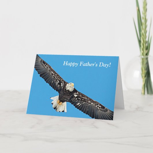 ハゲワシ飛行中 カード (正面)