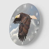 ハゲワシ2 ラージ壁時計 (傾斜)