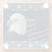 ハゲワシ ガラスコースター (裏面)