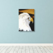 ハゲワシ キャンバスプリント (インサイチュ (ウッドフロア))