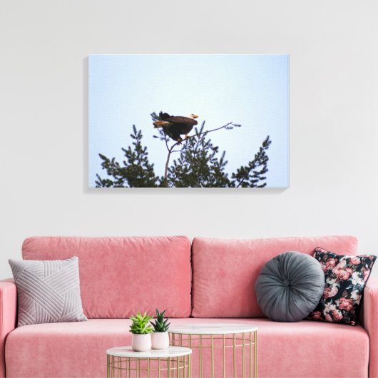 ハゲワシ キャンバスプリント (インサイチュ (リビング))