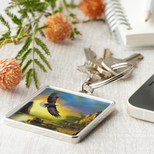 ハゲワシ キーホルダー (側面)