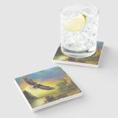 ハゲワシ ストーンコースター (横)