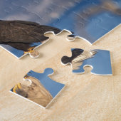 ハゲワシ、ハリアエトス・リュコセファルス ジグソーパズル (側面)