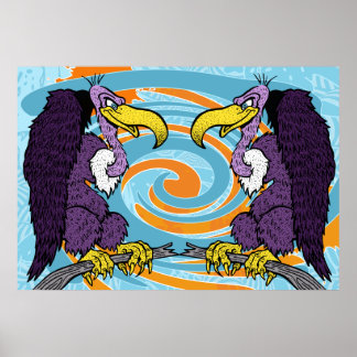 ハゲワシ ポスター