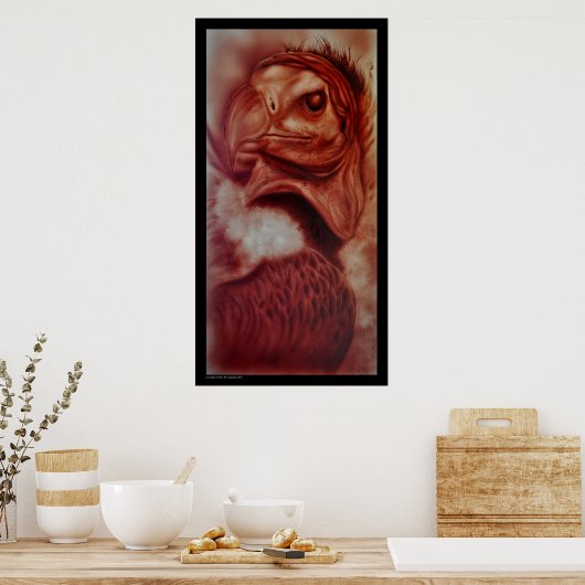 ハゲワシ ポスター (キッチン)