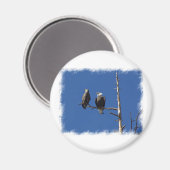 ハゲワシ マグネット (正面/裏面)