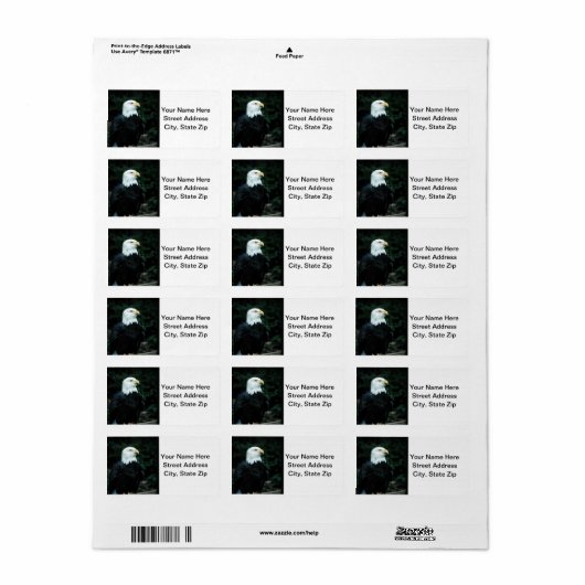 ハゲワシ ラベル (フルシート)