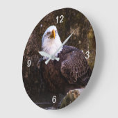 ハゲワシ ラージ壁時計 (傾斜)