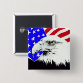 ハゲワシ 缶バッジ (正面&裏面)