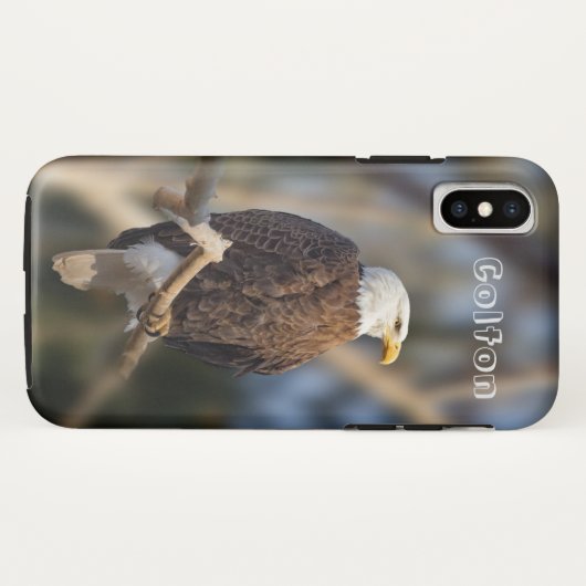 ハゲワシ Case-Mate iPhoneケース (裏面(横))