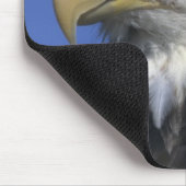ハゲワシ(Haliaetus leucocephalus)、野生の マウスパッド (コーナー)