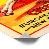 ハゲンベックウォレスが動物USAサーカス団を訓練 ポスター (角)