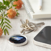 ハゲ威厳のあるワシ キーホルダー (側面)