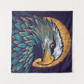 ハゲ威厳のあるワシ タペストリー (正面(横))