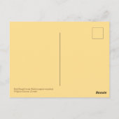 ハゲ目の角質(Dolichovespula maculata) Wasp ポストカード (裏面)