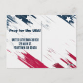 ハゲ祈ワシ ポストカード (裏面)