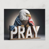 ハゲ祈ワシ ポストカード (正面)