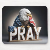 ハゲ祈ワシ マウスパッド (正面)