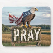 ハゲ祈ワシ マウスパッド (正面)