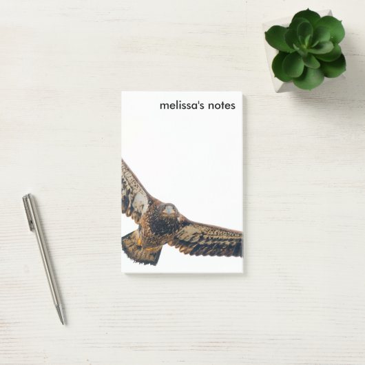 ハゲ素晴らしワシが羽ばたきする ポストイット (オフィス)