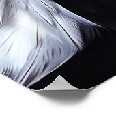 ハゲ素晴らしワシ油塗装 ポスター (角)