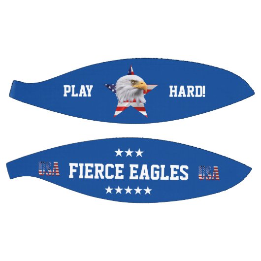 ハゲ素晴らしワシ、アメリカ国旗、スター バスケットボール (パネル)