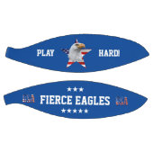 ハゲ素晴らしワシ、アメリカ国旗、スター バスケットボール (パネル)