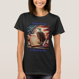 ハゲ統一されたワシ、州国旗と憲法 Tシャツ