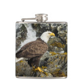 ハゲ誇りを持ったワシ フラスク (正面)