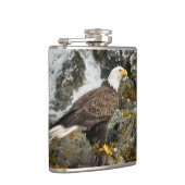 ハゲ誇りを持ったワシ フラスク (右)