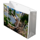 ハゲ離れワシの巣 ラージペーパーバッグ (正面アングル)