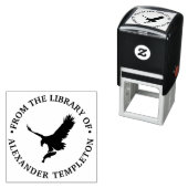 ハゲ飛んでいるワシとPrey Silhouette #2 Library セルフインキングスタンプ (インサイチュ)