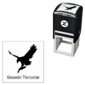 ハゲ飛んでいるワシの名前 セルフインキングスタンプ (インサイチュ)