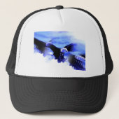 ハゲ飛んでいるワシ キャップ (正面)