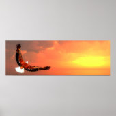 ハゲ飛んでいるワシ ポスター (正面)