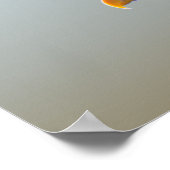 ハゲ飛んでいるワシ ポスター (角)