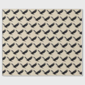 ハゲ飛んでいるワシ ラッピングペーパー (フラット)