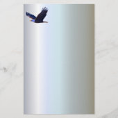 ハゲ飛んでいるワシ 便箋 (正面)