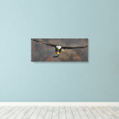 ハゲ鷲 キャンバスプリント (インサイチュ (ウッドフロア))