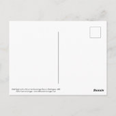 ハゲ鷲 ポストカード (裏面)