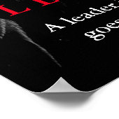 ハゲ・アメリカン・イーグル・リーダーシップ ポスター (角)